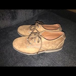 Sperry Light Brown Oxford Shoes